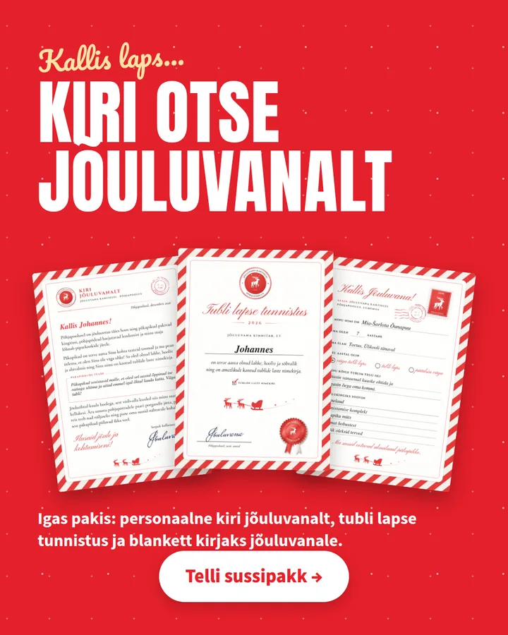 Isiklik kiri otse jõuluvanalt